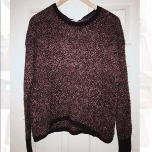PLUM KNITTED SWEATER